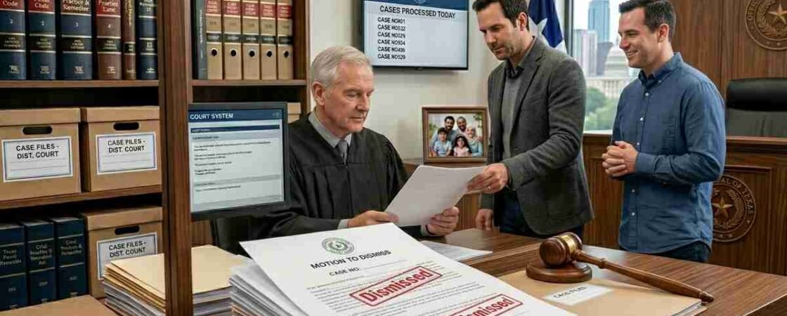 Defense lawyer helps a client get harassment charges dismissed in court.