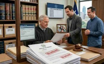 Defense lawyer helps a client get harassment charges dismissed in court.