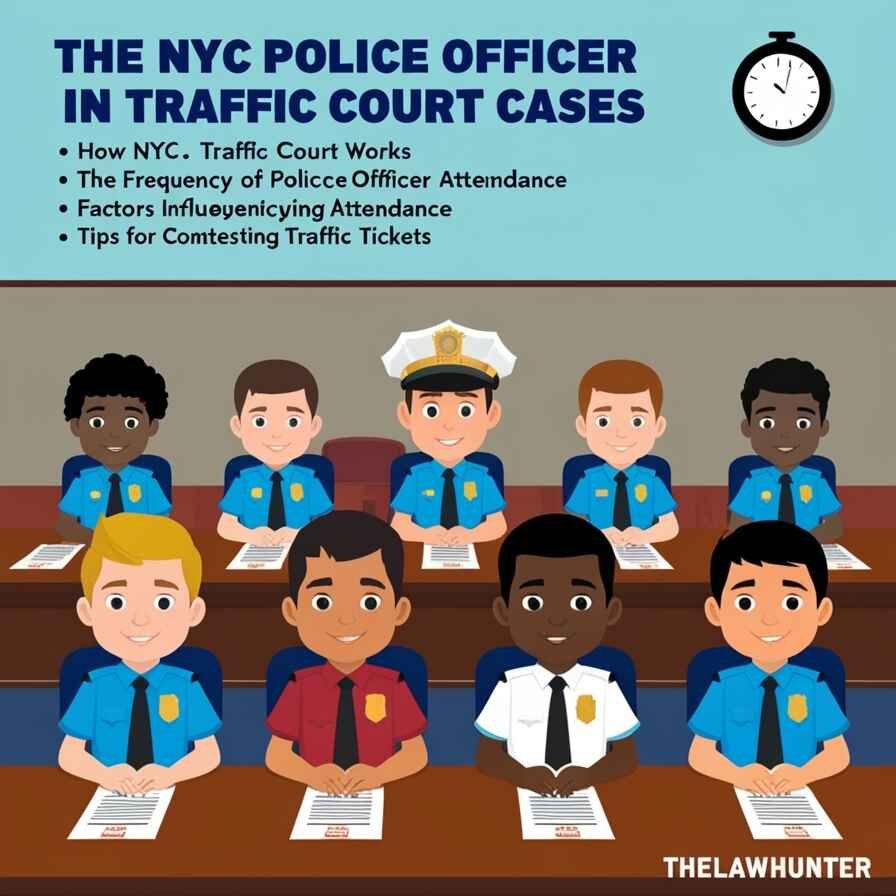 How Often Do Police Officers Show Up to Traffic Court in NYC?