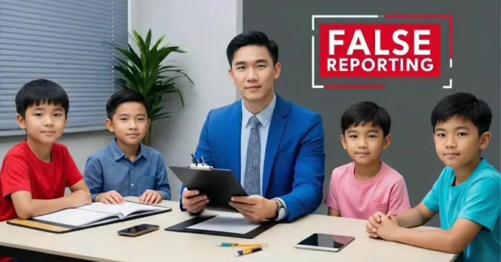 Cautions Against False Reporting