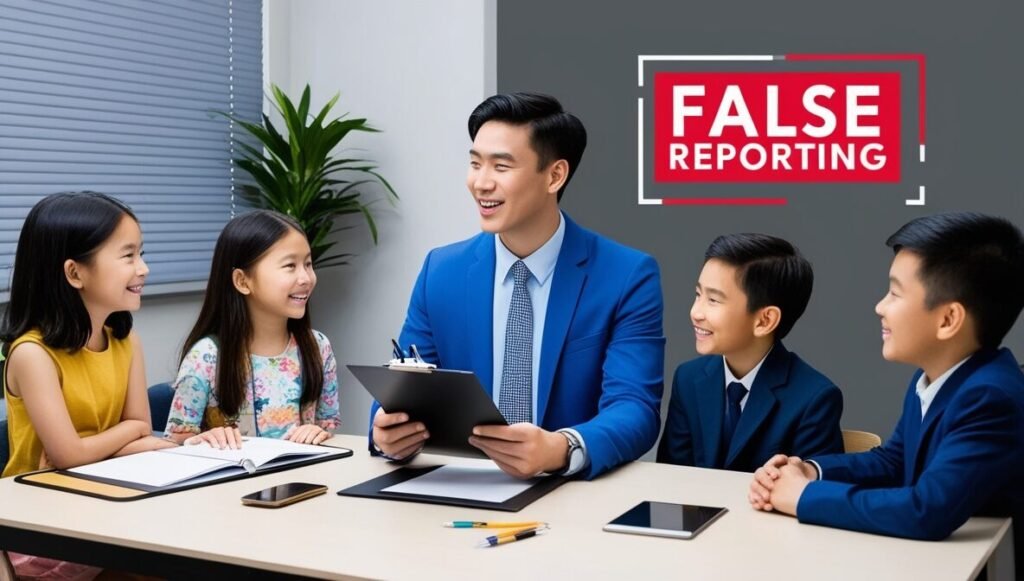 Cautions Against False Reporting