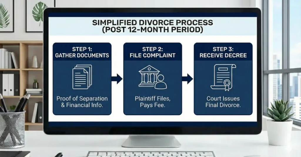 Filing for Divorce After the 12-Month Period