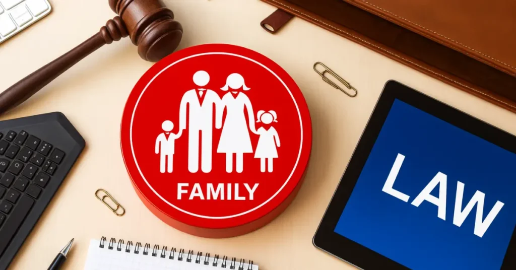 Parent filing emergency ex parte order in California family court