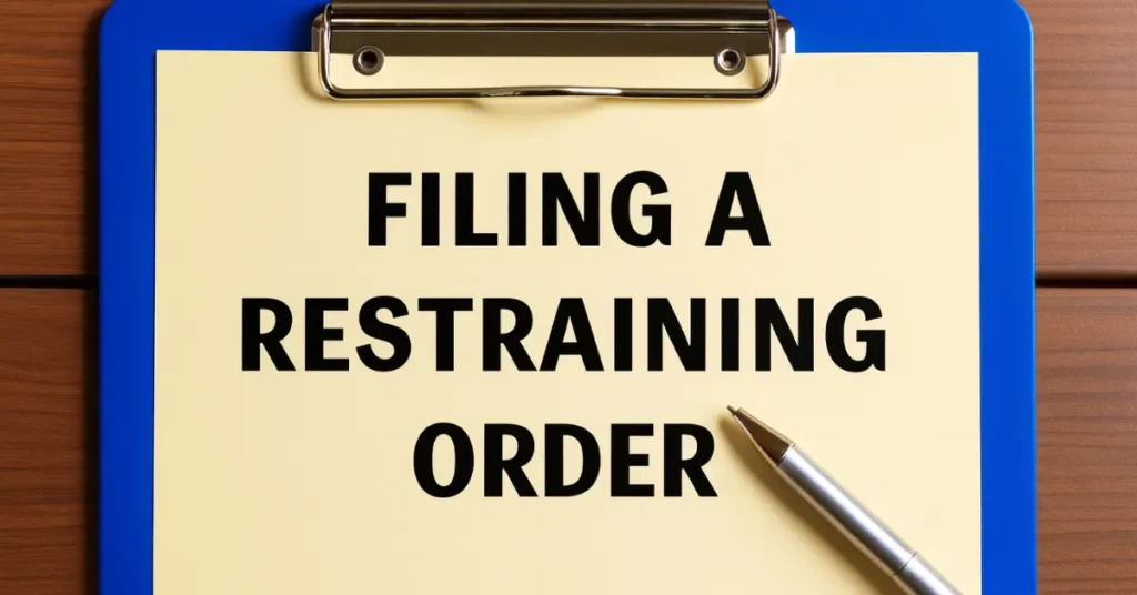 Eligibility for Filing a Restraining Order