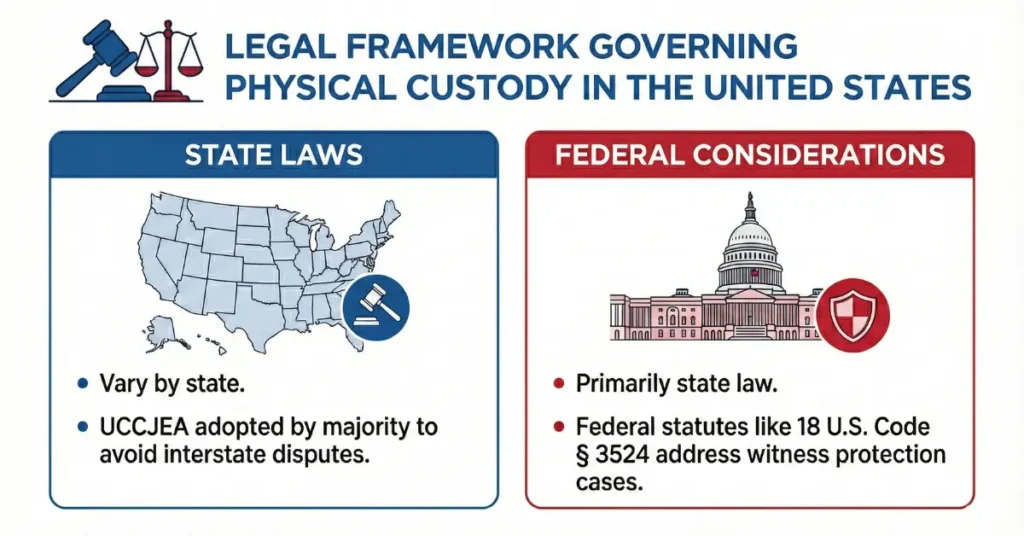 Legal Framework Governing Physical Custody