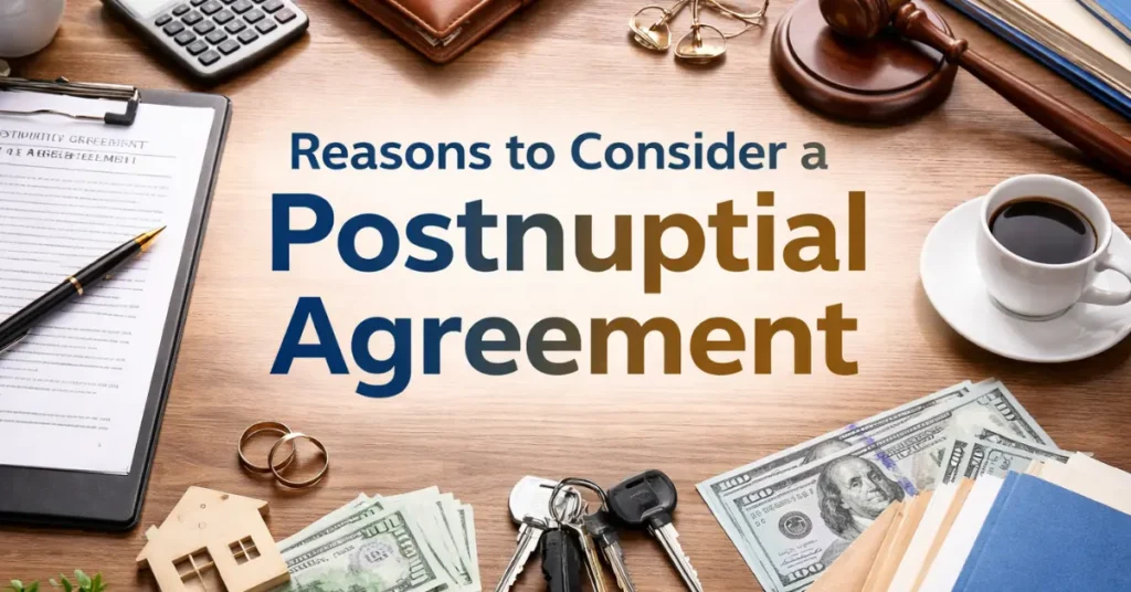 Reasons to Consider a Postnuptial Agreement