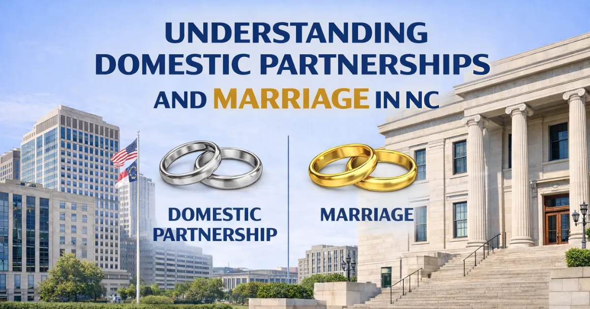 Domestic Partnerships vs. Marriage in North Carolina- What Is the Difference