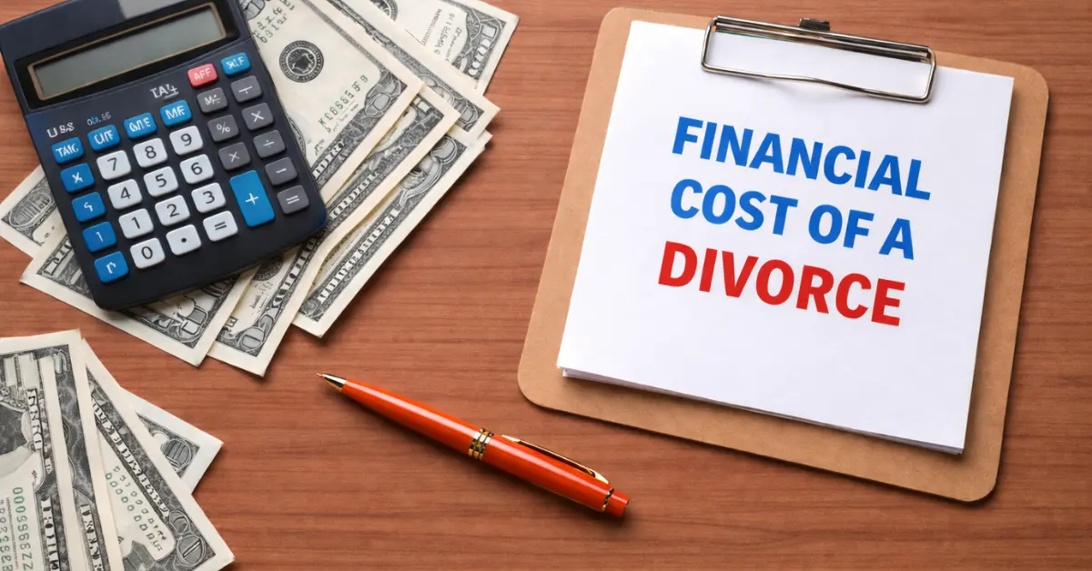 What is financial cost of a divorce in North Carolina