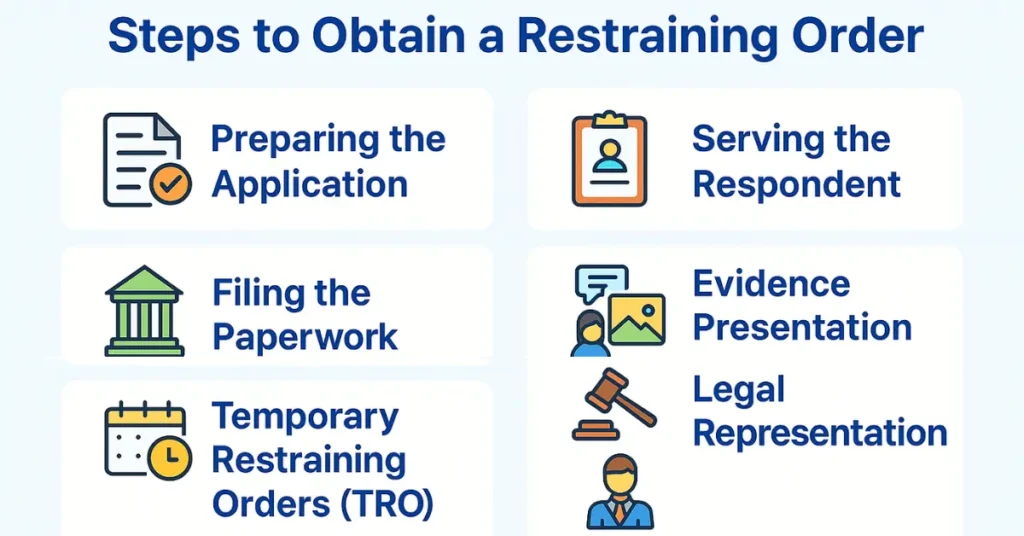 Steps to Obtain a Restraining Order