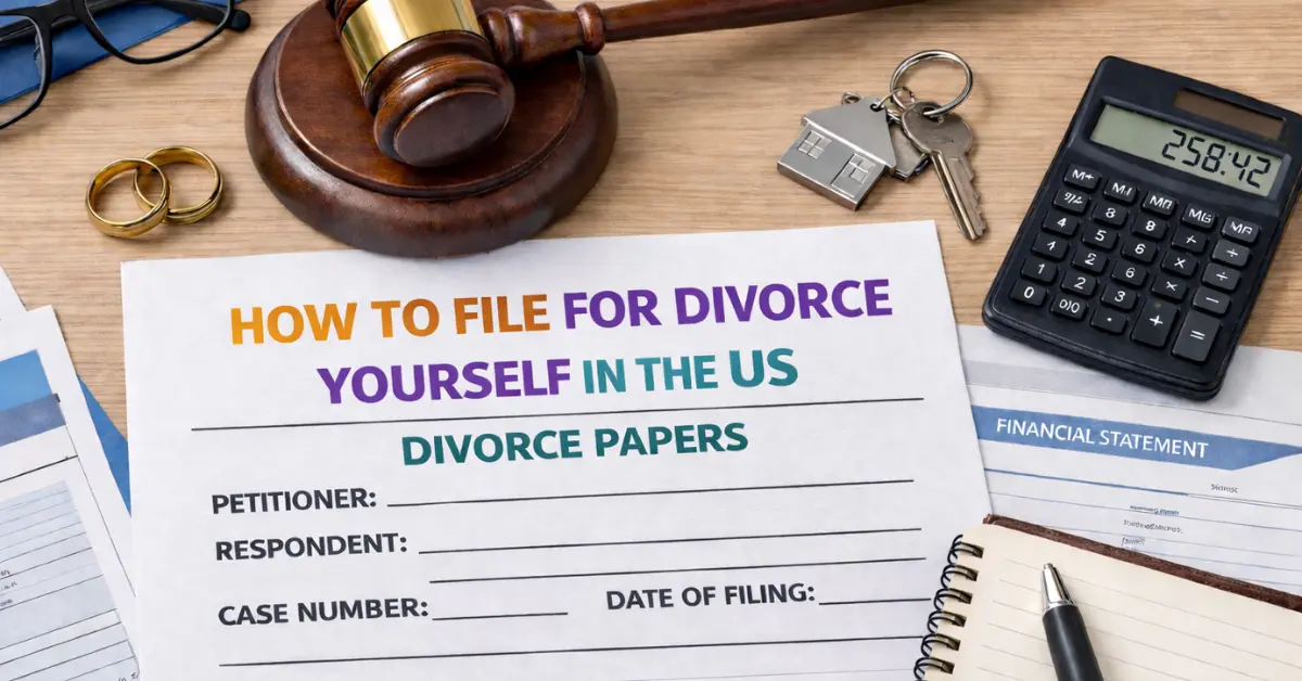 How to File for Divorce Yourself in the US