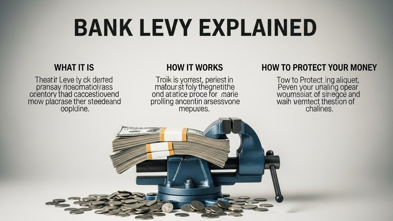 bank levy freezing a consumer bank account after court