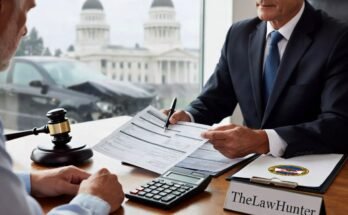Car accident victim meeting with a California attorney to understand how Proposition 213 may affect their injury claim.