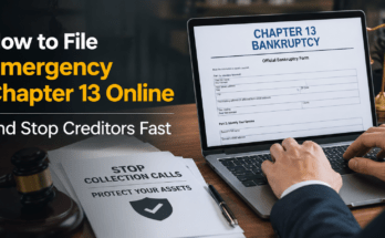 File Emergency Chapter 13 Online — Stop Foreclosure Before It's Too Late