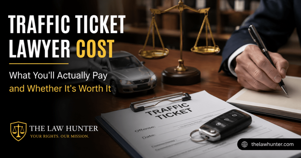 Traffic Ticket Lawyer Cost — What You'll Actually Pay